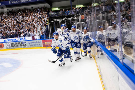Leksands Johan Olofsson jublar