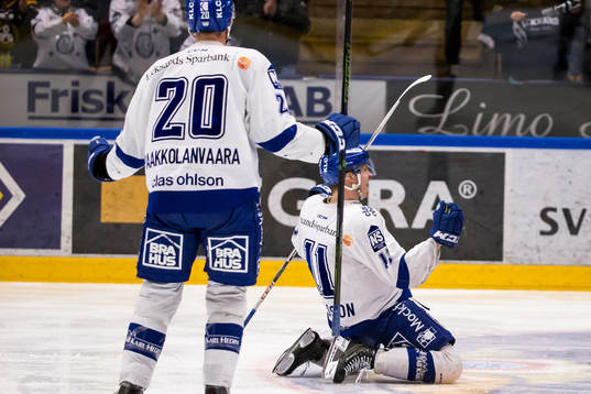 Leksands Martin Karlsson jublar
