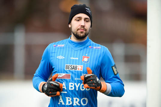Örgrytes målvakt Kristoffer Björk