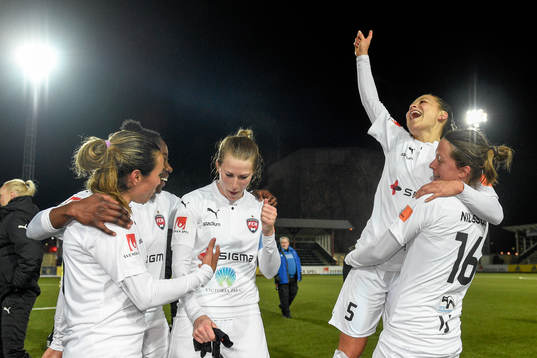 Rosengårds Marta Viera Da Silva, Alexandra Lowe Riley och