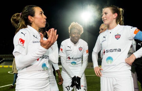 Rosengårds Marta Viera Da Silva, Gaëlle Enganamouit och