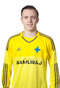 Målvakt Gustav Stålnacke