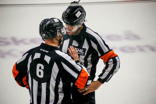 Domare Sören Persson och Domare Mikael Sjöqvist