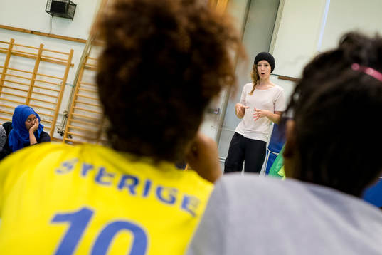 Ordföranden i ideella föreningen Rampen Lisa Hammarström