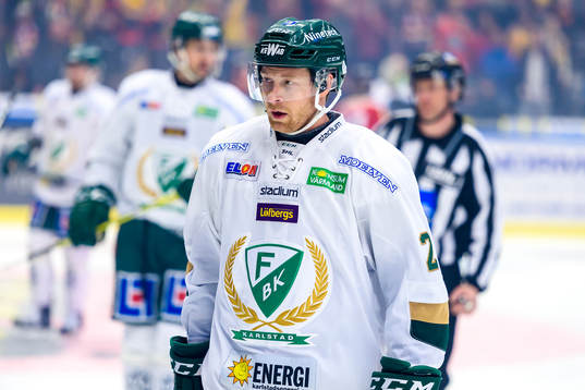 Färjestads Martin Röymark deppar