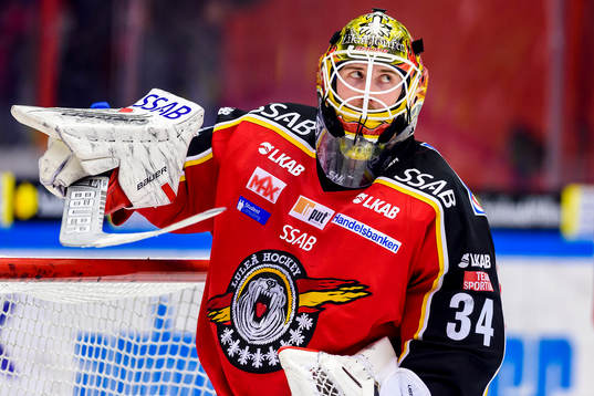 Luleås målvakt Joel Lassinantti
