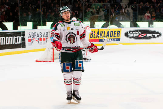 Frölundas Nicklas Lasu deppar