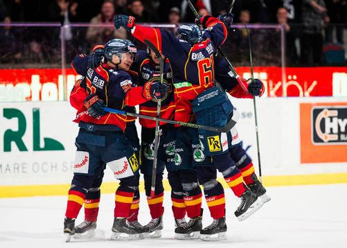 Djurgårdens Robin Alvarez, Daniel Brodin och Markus Ljungh