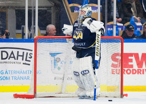 s målvakt Fredrik Pettersson-Wentzel deppar