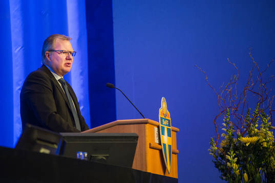 Ordförande Karl-Erik Nilsson