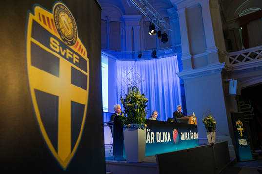 Bläddra bland fler bilder av Fotboll, Svenska Fotbollförbundets Årsmöte 2016