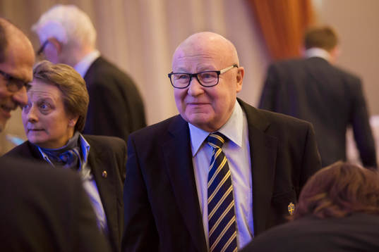 Lars-Åke Lagrell, tidigare ordförande i Svenska