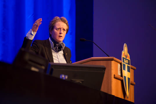 Karen Espelund, representant från UEFA