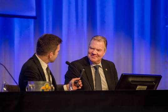 Ordförande Karl-Erik Nilsson