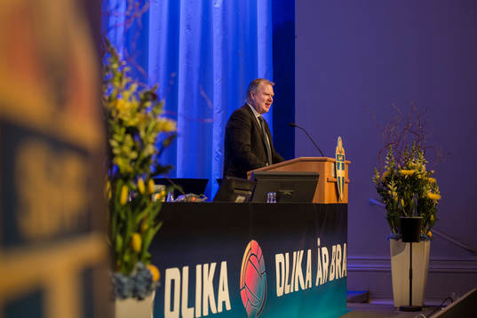 Ordförande Karl-Erik Nilsson