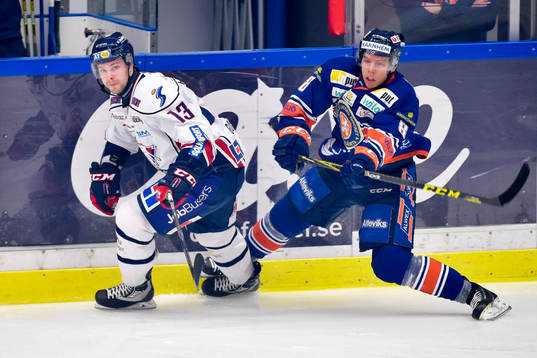 Linköpings Andrew Gordon och Växjös Ville Varakas