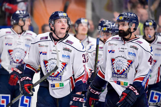 Linköpings Carl Dahlström jublar
