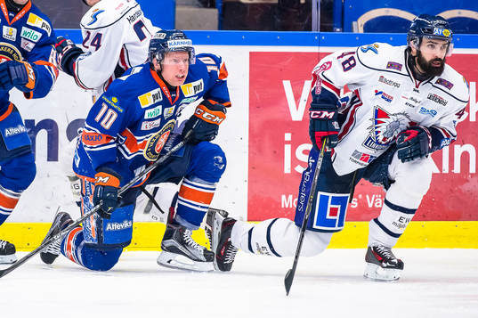 Växjös Richard Gynge och Linköpings Daniel Rahimi