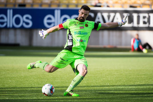 Elfsborgs målvakt Kevin Stuhr Ellegaard