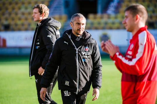 Helsingborgs manager Henrik Larsson