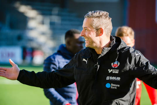 Helsingborgs målvaktstränare Daniel Andesson