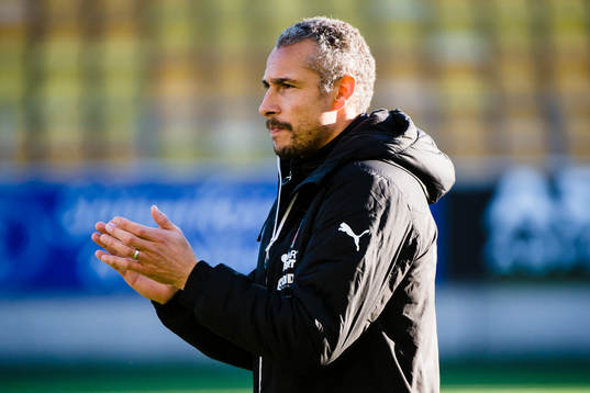 Helsingborgs manager Henrik Larsson