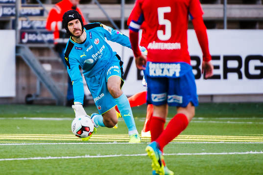 Helsingborgs målvakt Matt Pyzdrowski