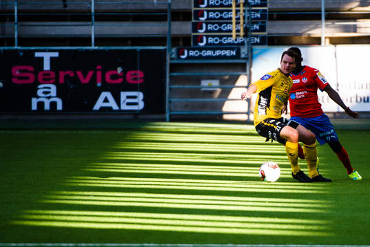 Elfsborgs Henning Hauger och Helsingborgs Lalawélé Atakora