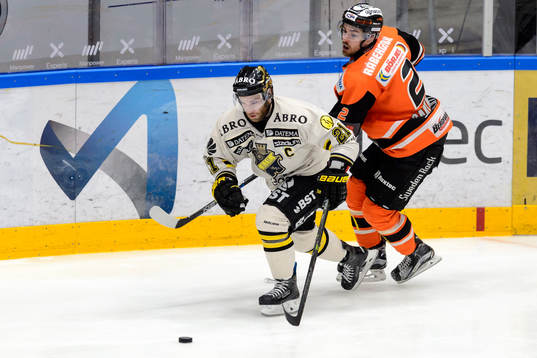 s Christian Sandberg kamp med Karlskronas Robin Gartner