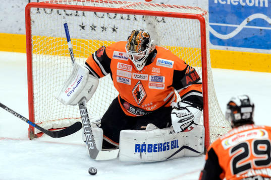 Karlskronas målvakt Johan Holmqvist