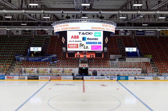 Interiör ABB Arena Karlskrona