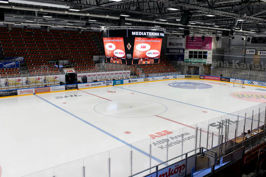 Interiör ABB Arena Karlskrona