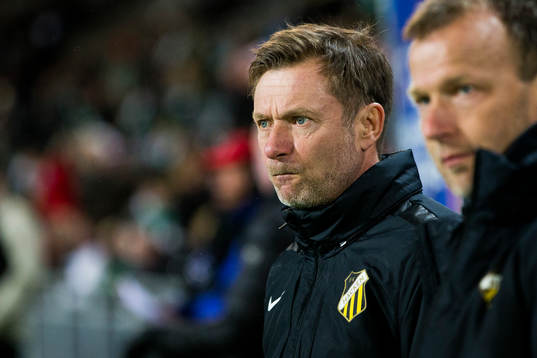 Häckens tränare Peter Gerhardsson