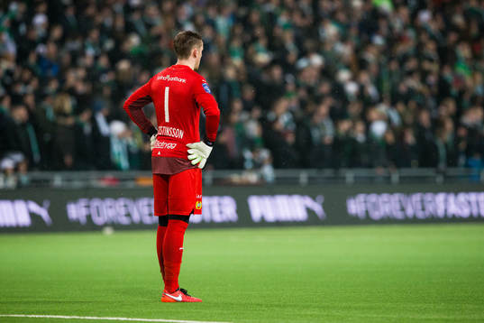 Hammarbys målvakt Ögmundur Kristinsson