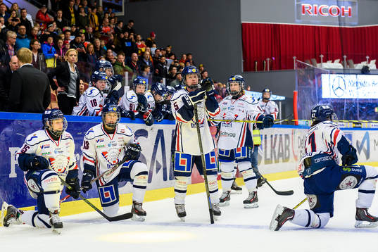 Besvikna Linköping spelare