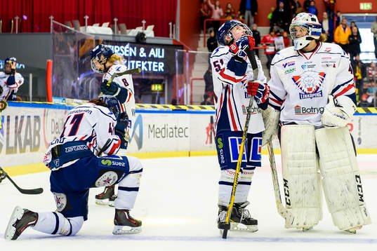 Besvikna Linköping spelare