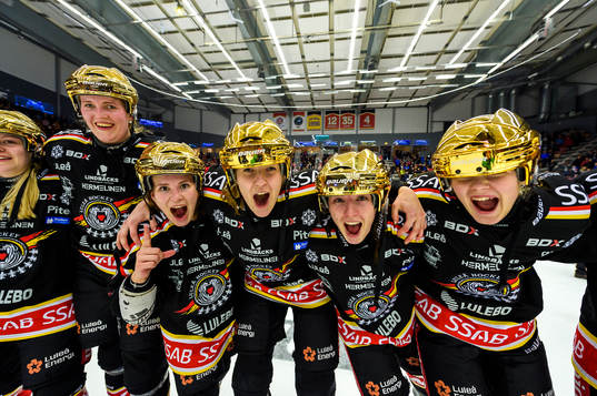 Guldvrål av Luleåspelarna