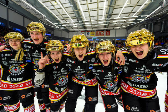 Guldvrål av Luleåspelarna