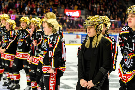 Skadade Emma Nordin med en guldhjälm
