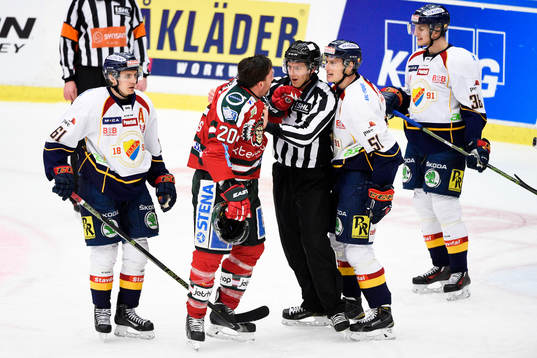 heta känslor mellan Frölundas Joel Lundqvist och