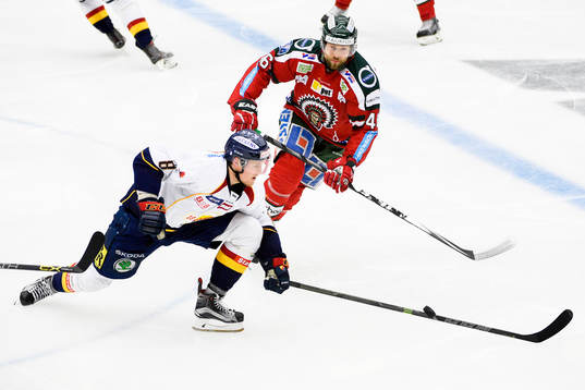 Djurgårdens Mikko Lehtonen och Frölundas Christoffer