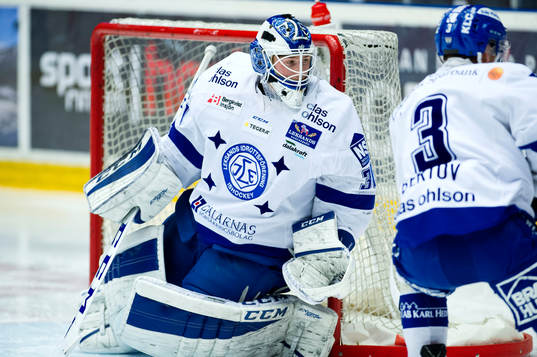 Leksands målvakt Henrik Haukeland