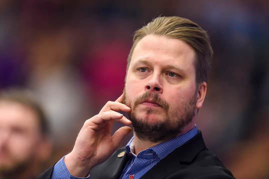 Luleås huvudtränare Fredrik Glader