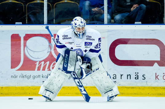 Leksands målvakt Frans Tuohima