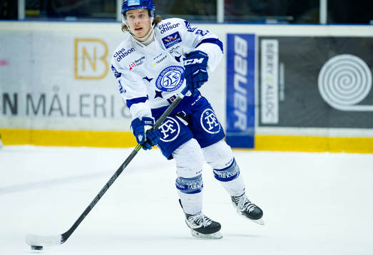 under ishockeymatchen i kvalet till SHL mellan Modo och