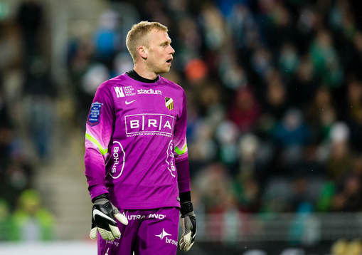 Häckens målvakt Peter Abrahamsson