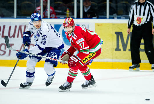 Leksands Jon Knuts och Modos Patrick Dwyer