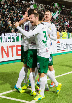 Hammarbys Måns Söderqvist reagerar