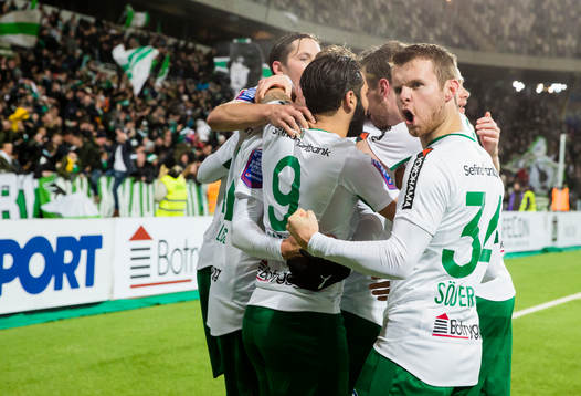 Hammarbys Måns Söderqvist reagerar