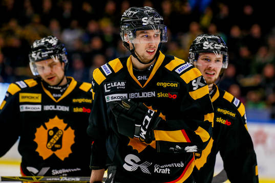 Skellefteås Marcus Pettersson, Martin Lundberg och Janne